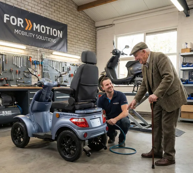 Scootmobiel Reparatie en Onderhoud: Uw Complete Gids voor Service